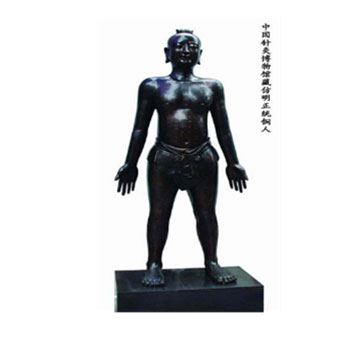 仿明正統(tǒng)針灸銅人 (真銅全銅、高170CM)